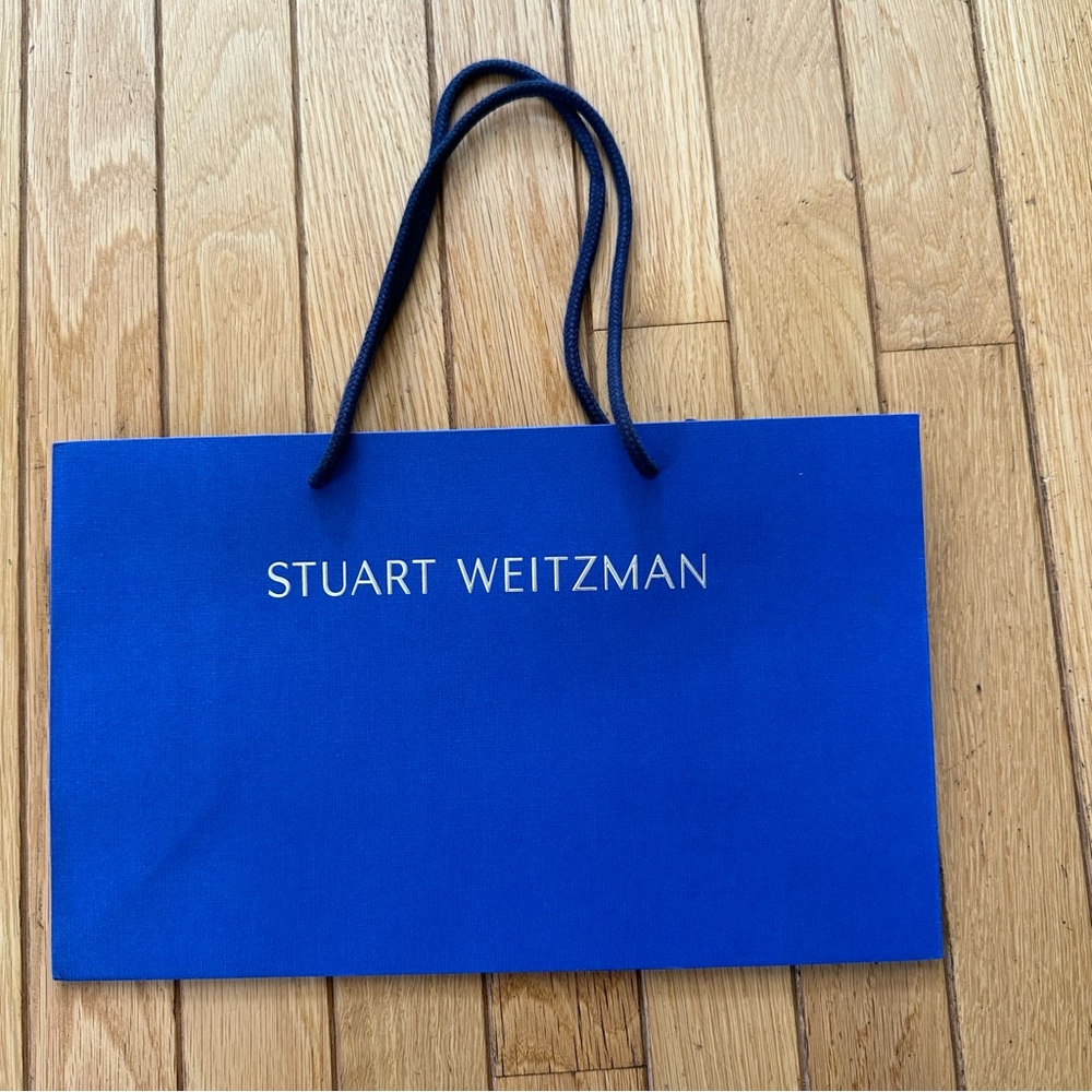 Stuart Weitzman Blue Gift Bag